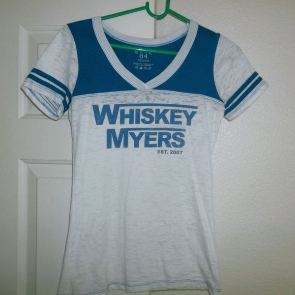 Very Rare WHISKEY MYERS Womens Concert Tour Tee - Picture 1 of 1